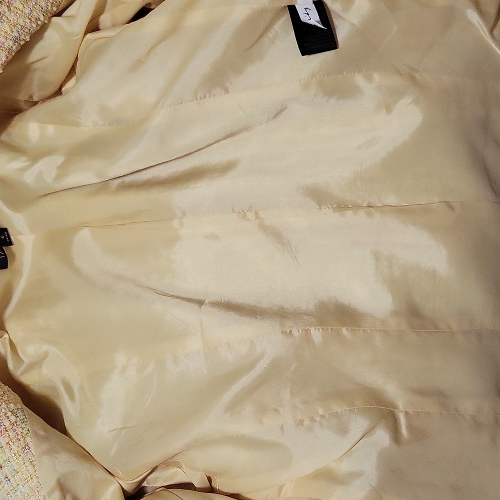 Talbots Cream Tweed Jacket & Skirt Set - Picture 13 of 13